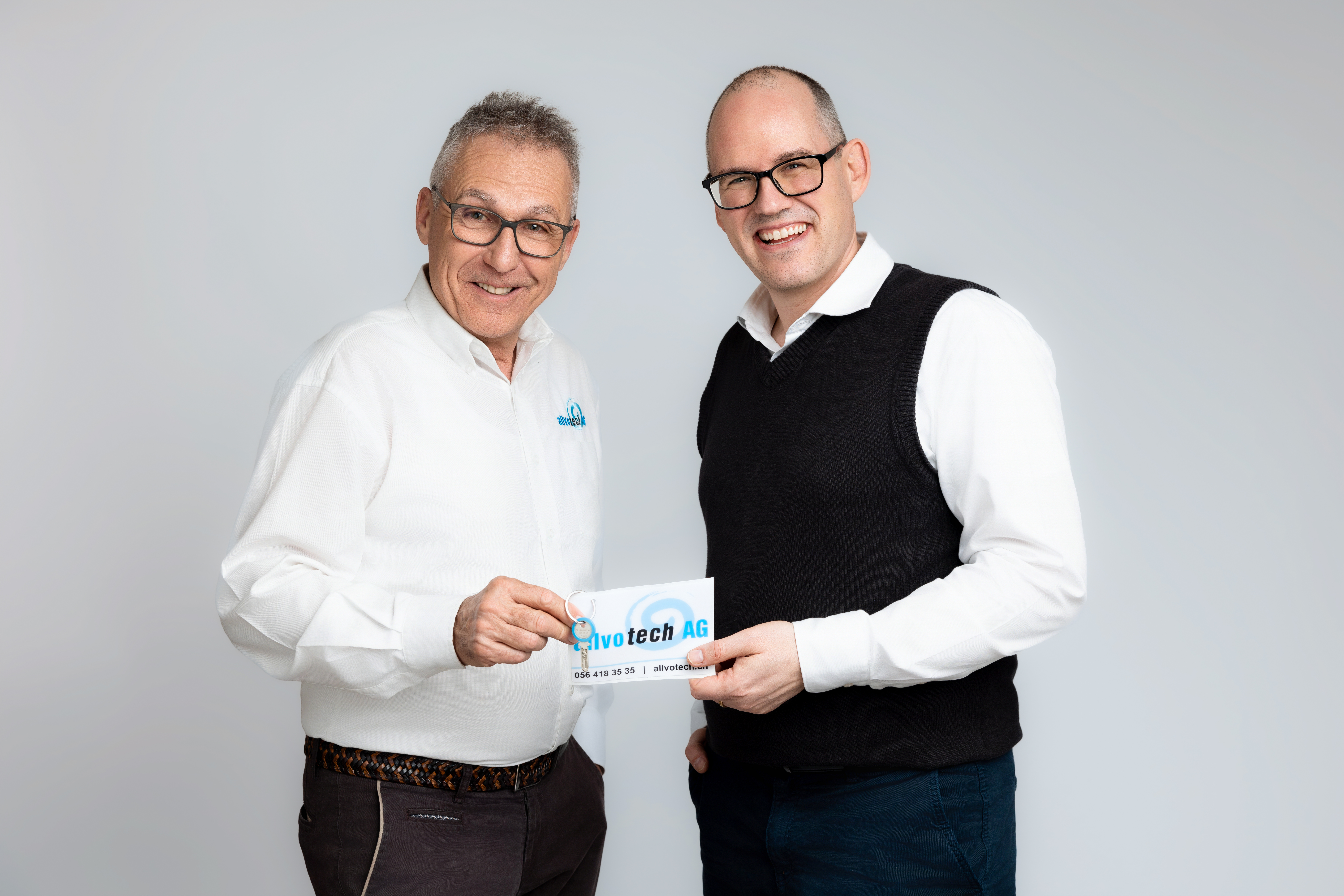 Foto von Werner und Roger